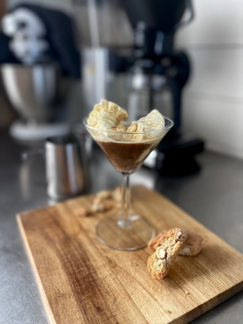 Affogato - Enkel kaffedessert