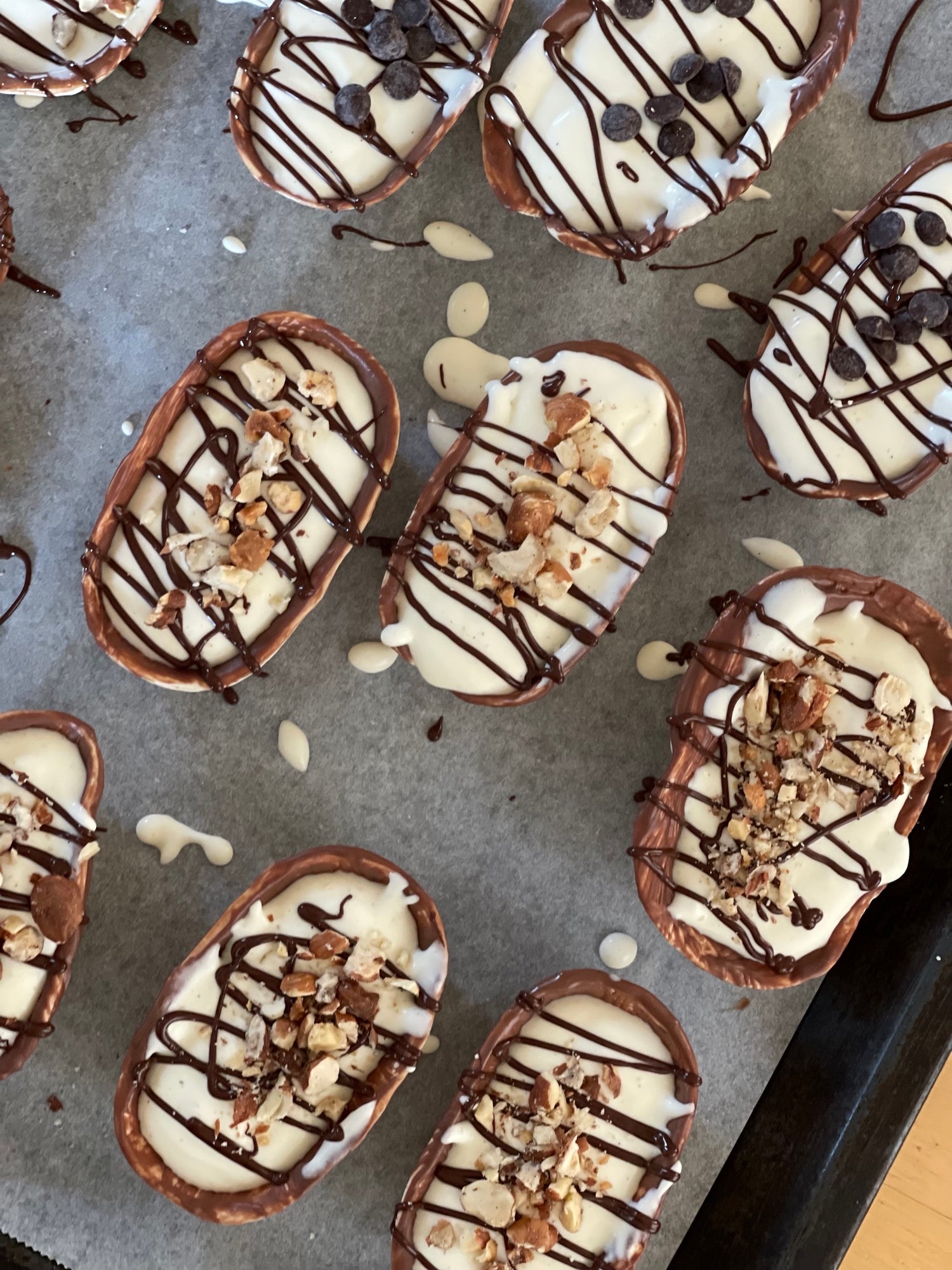 Hemgjorda glassbåtar