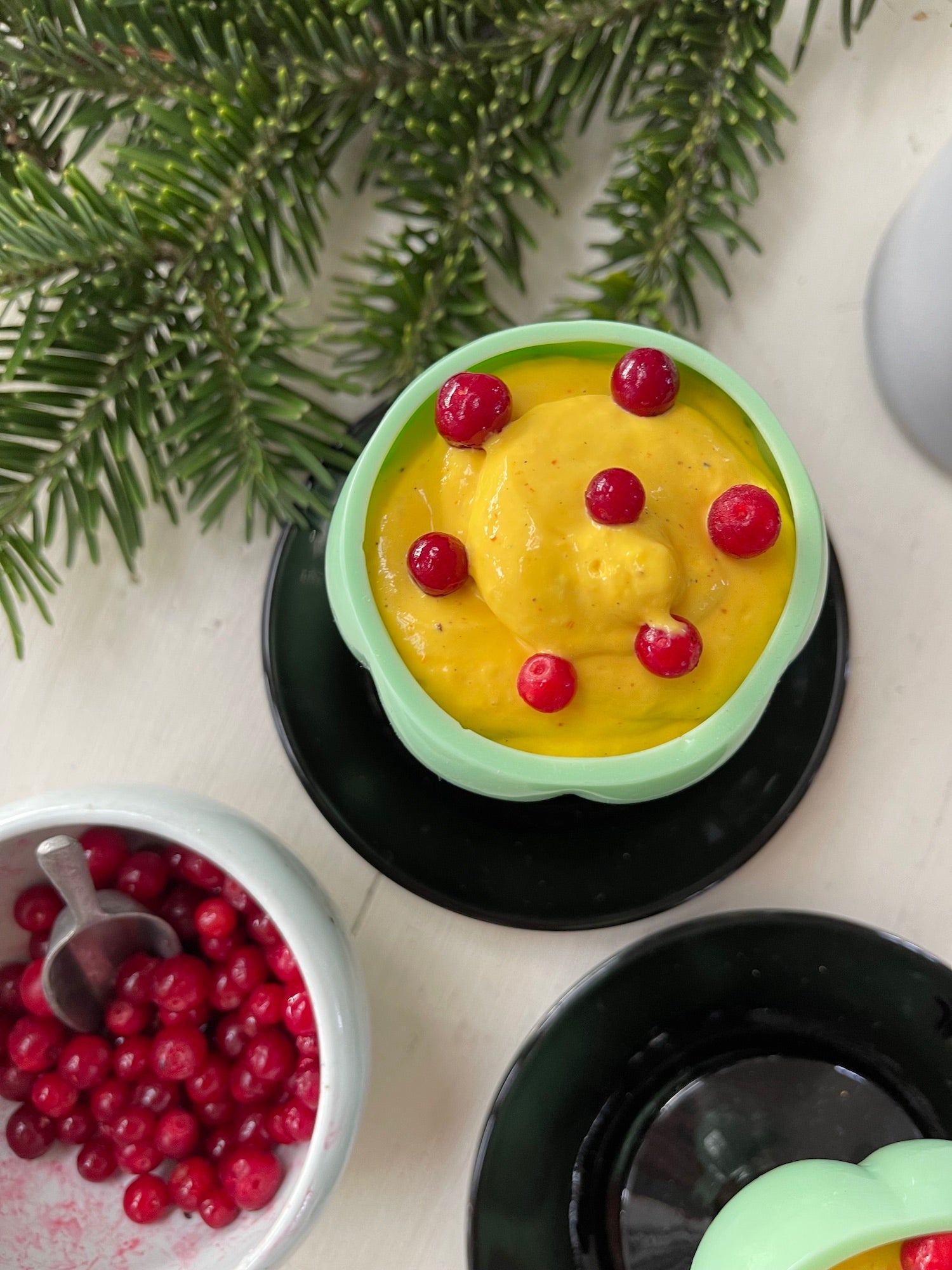 Saffranspannacotta