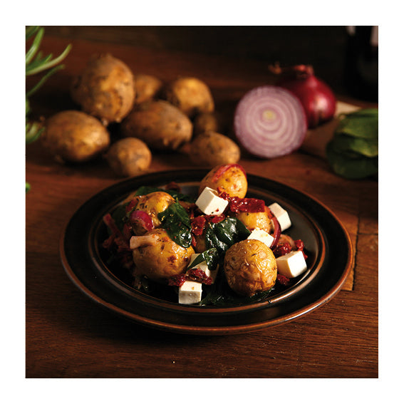 Örtbakad potatis med salladsost 1kg