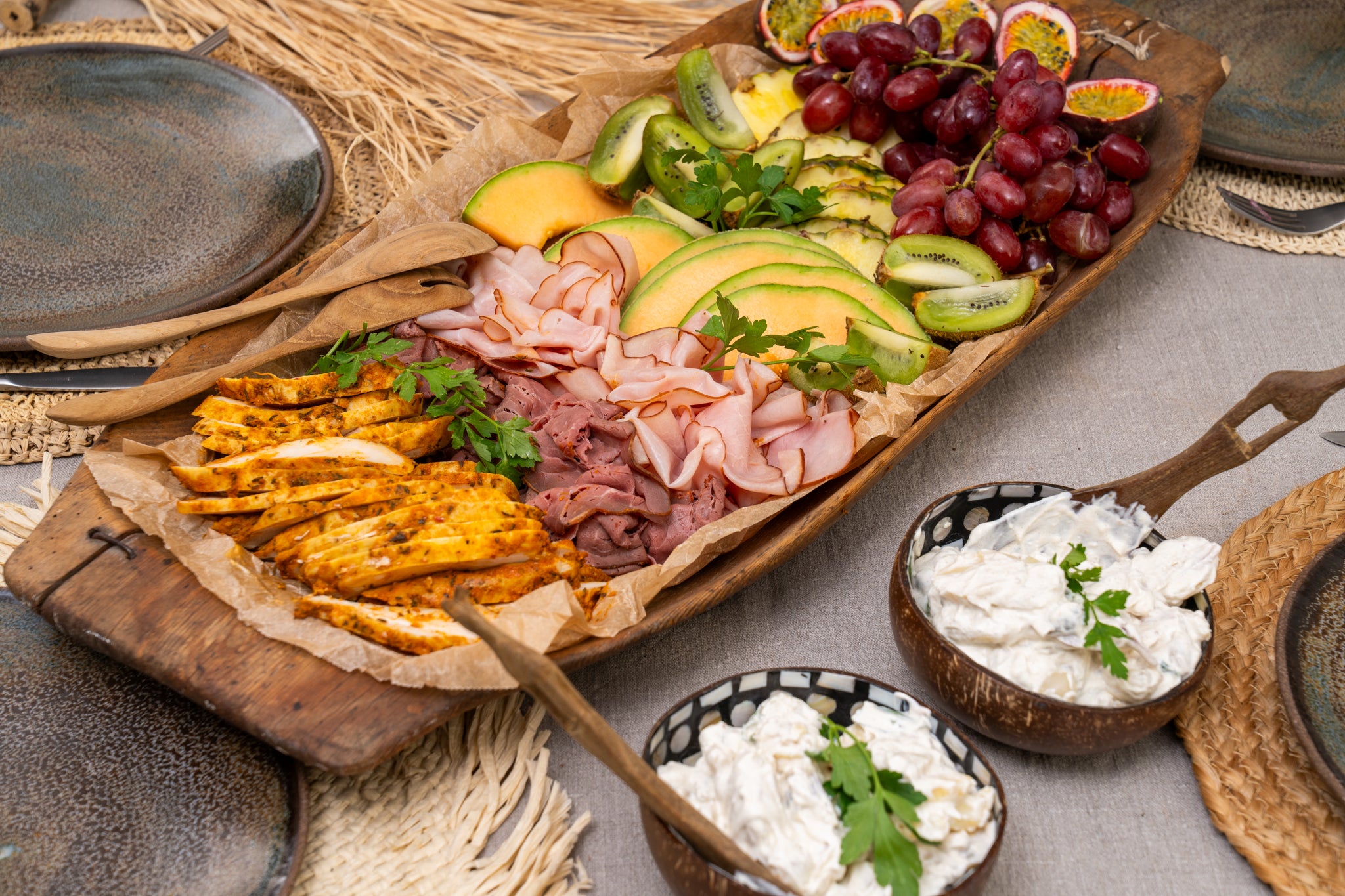 Exotisk buffé - Kyckling