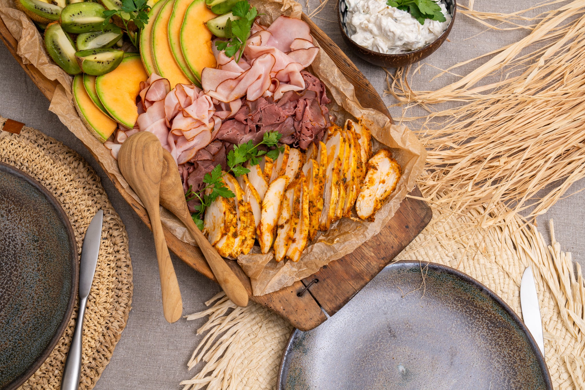 Exotisk buffé - Kyckling