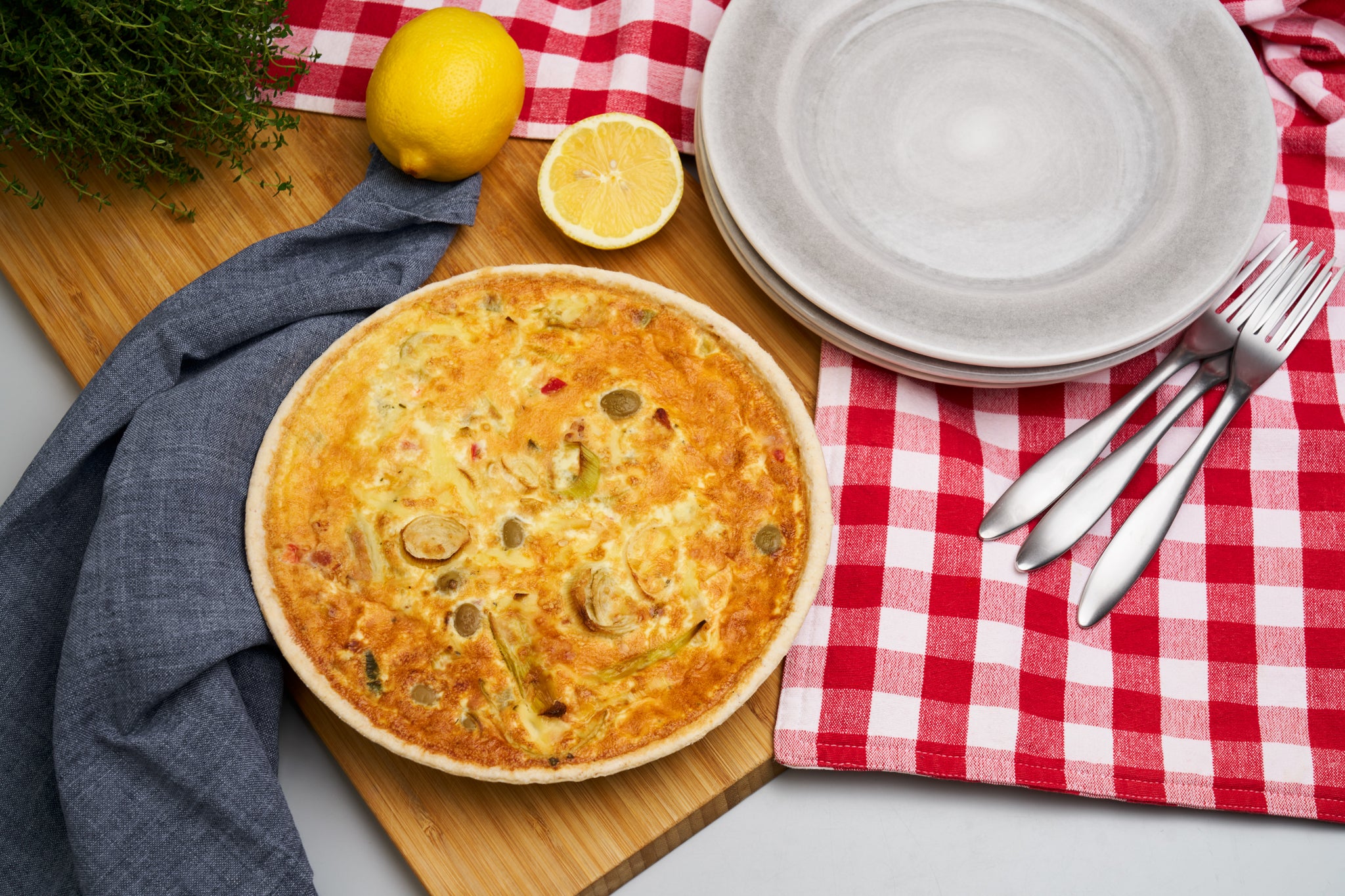 Kyckling & Baconpaj, Stor