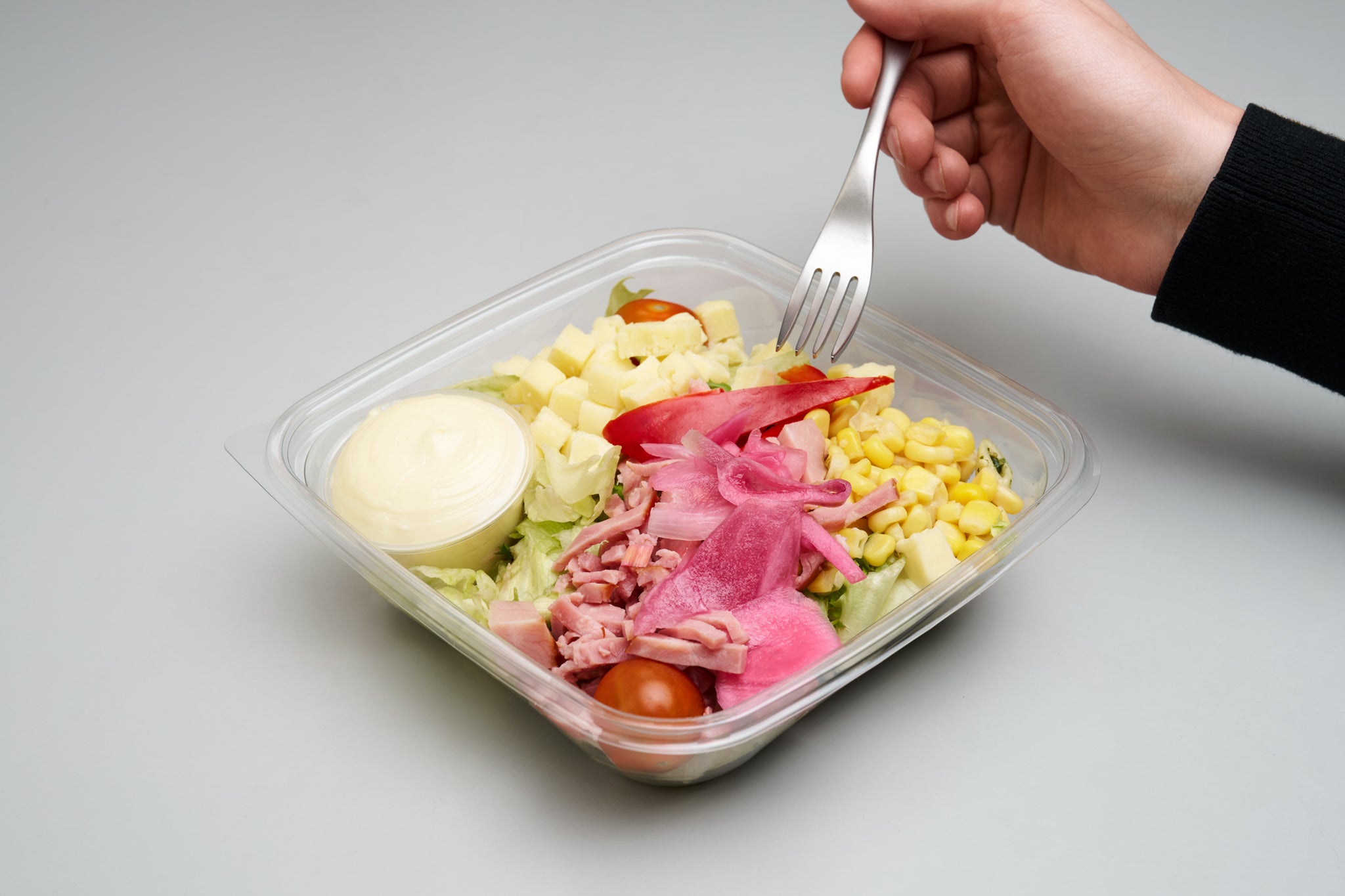 Pastasallad ost & skinka