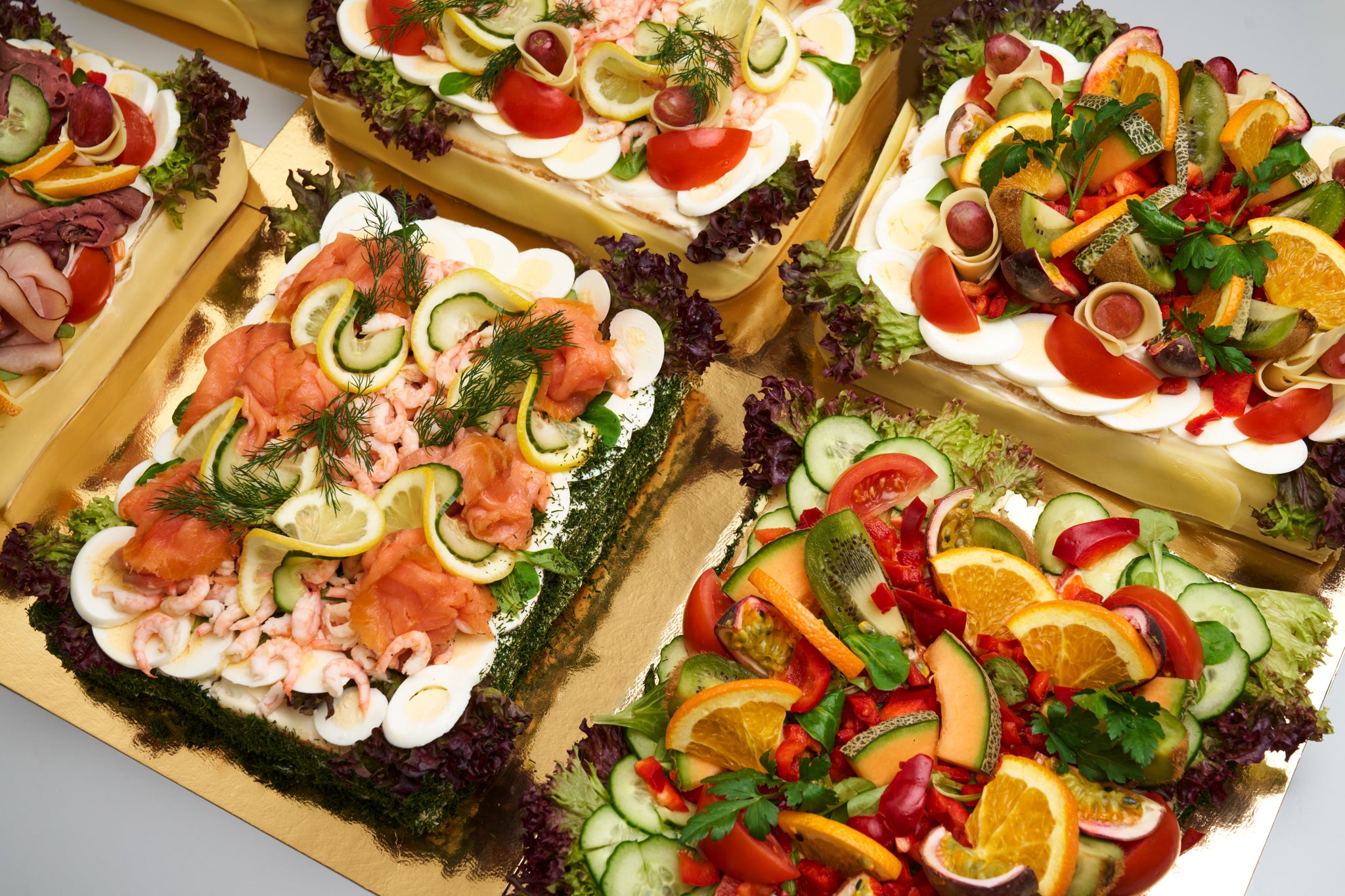 Smörgåstårta Vegetarisk