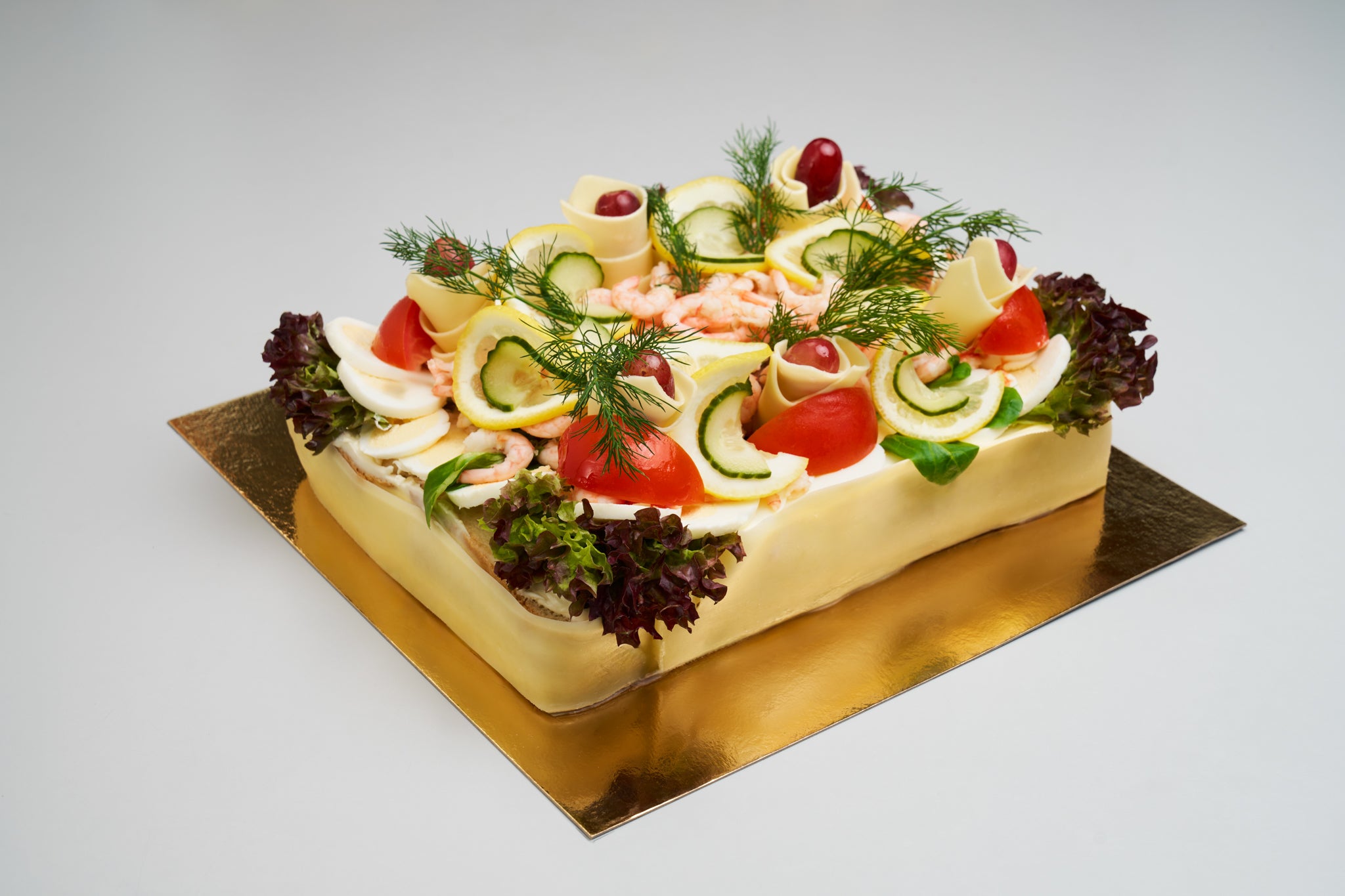 Smörgåstårta Skinka & Tonfiskröra