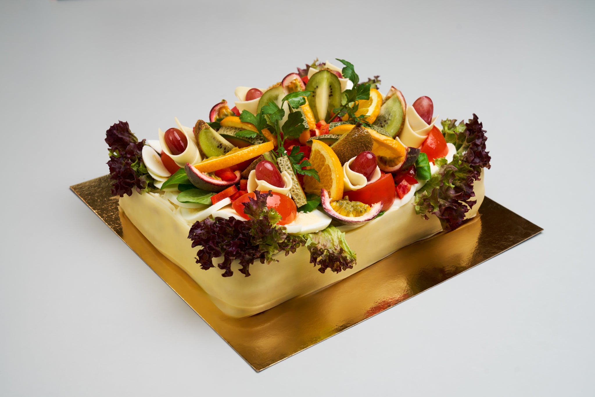 Smörgåstårta Vegetarisk