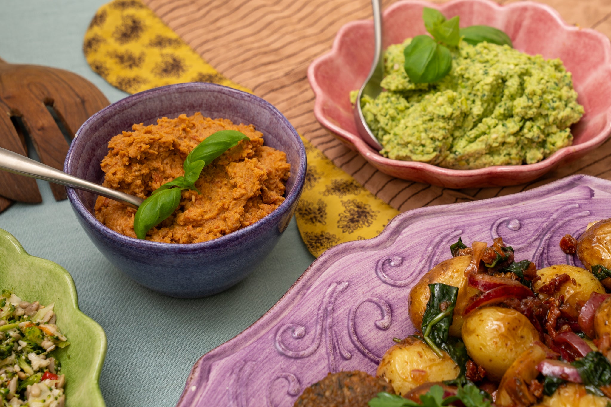 Växtbaserad tallrik