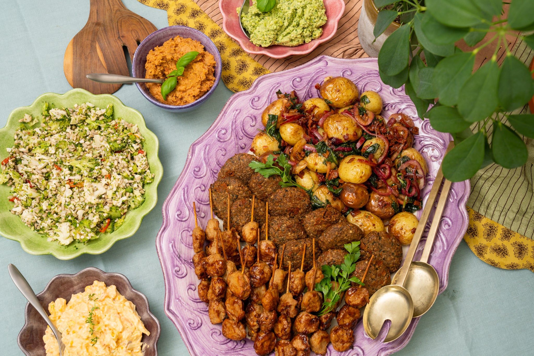 Växtbaserad tallrik