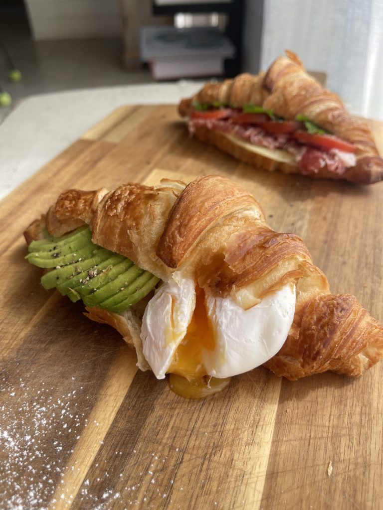 Fylld croissant