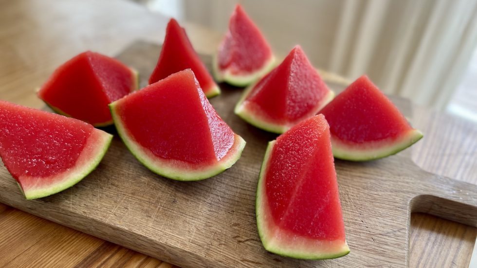 Mini Vattenmelon Vattenmelon jello