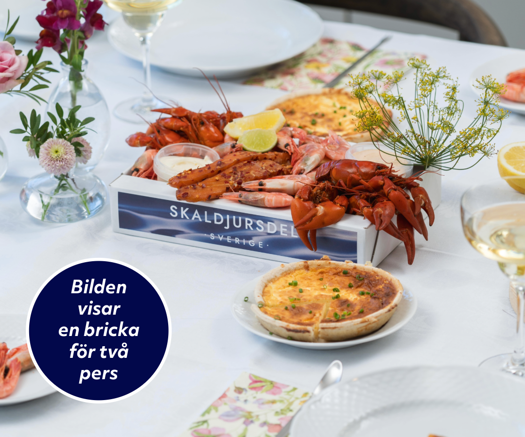 Skaldjursbricka - Sommar